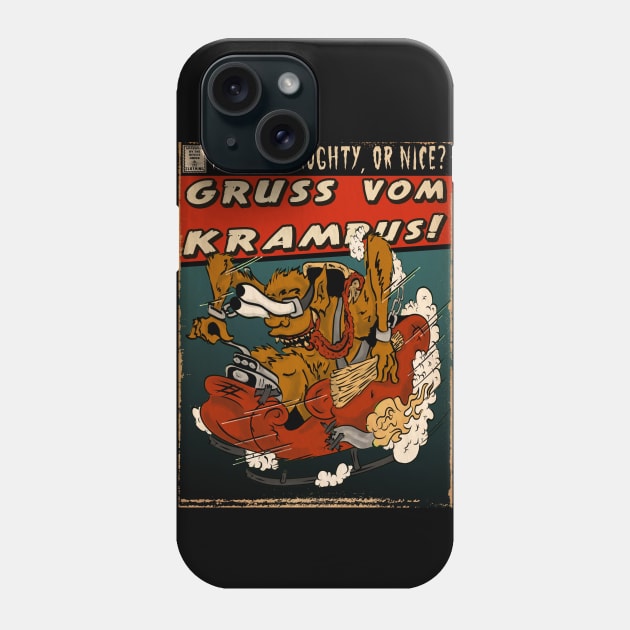 Gruss Vom Krampus Phone Case by StarkGravingMad