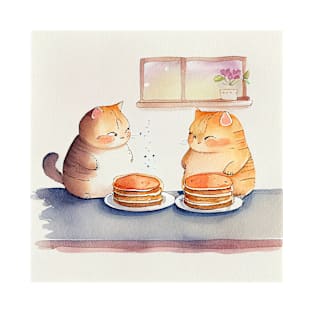 Cats and Pancakes T-Shirt