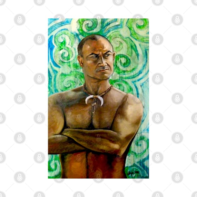 Temuera Morrison Portrait by SkyeElizabeth