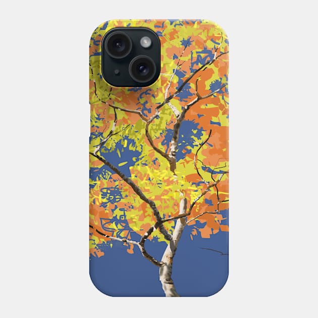 Birch Tree Phone Case by Zergol