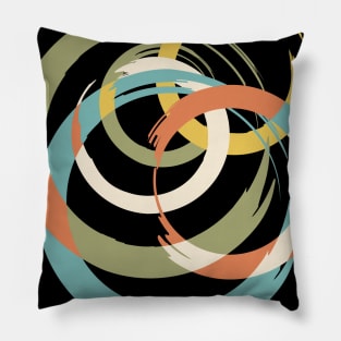 Impressionist Abstract Painting Pillow