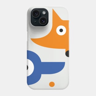 Nordic style Fox minimalist Phone Case