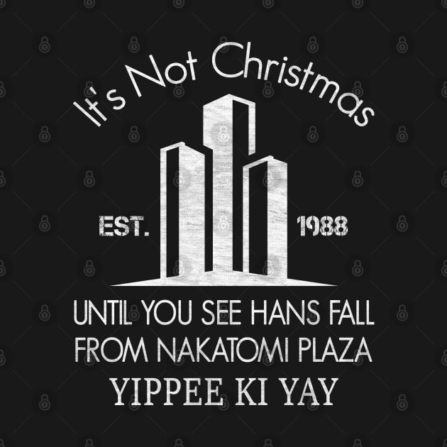 It's not Christmas until you see Hans fall from Nakatomi Plaza by Blended Designs