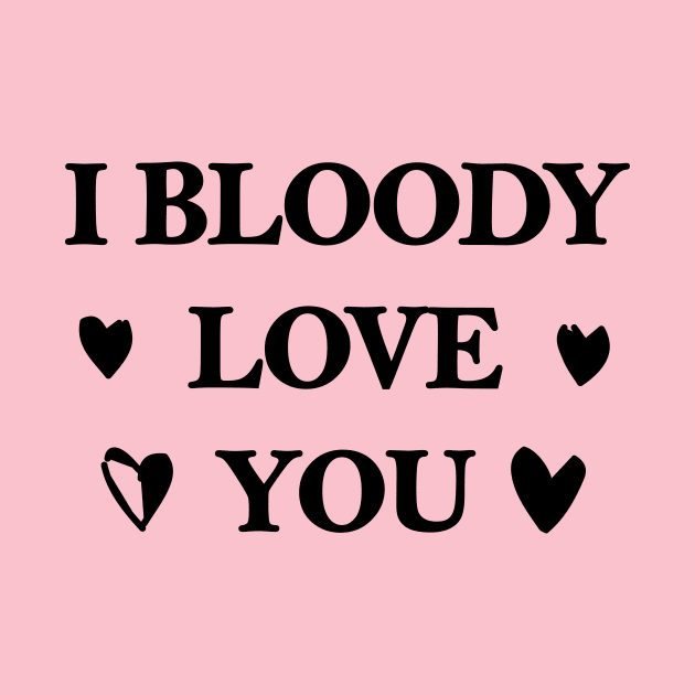 Happy Valentines Day, Saint Valentin, I Bloody Love You by Souna's Store