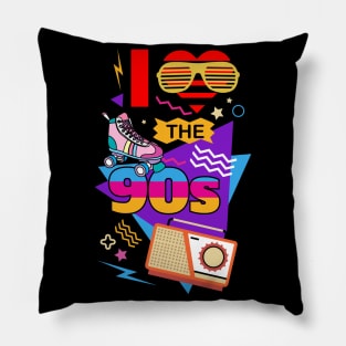 I Love The 90s Pillow