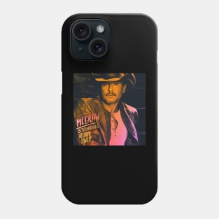 Tim McGraw Standing Room Only Phone Case