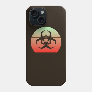 Hazard malware symbol Phone Case