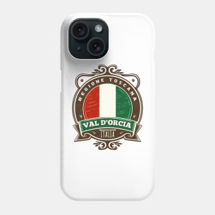 Val d'Orcia ---- Italia Retro Design Phone Case