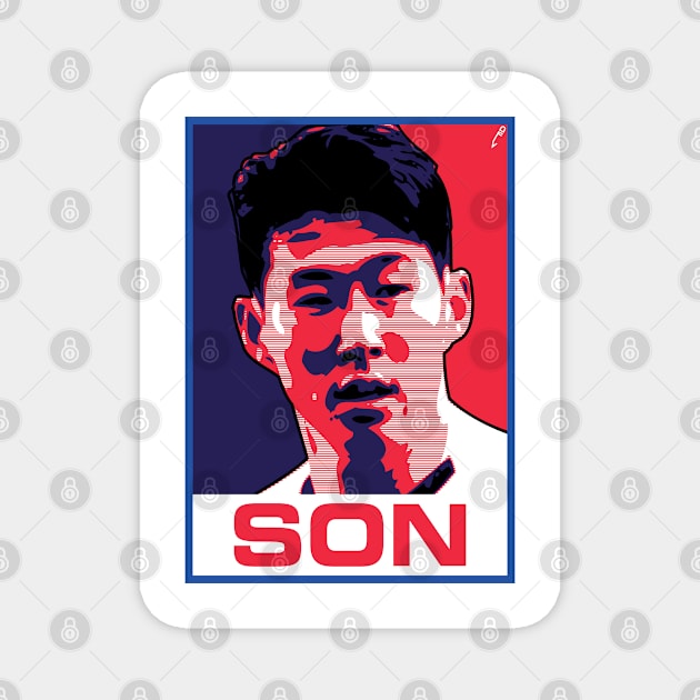 Son - SOUTH KOREA Magnet by DAFTFISH