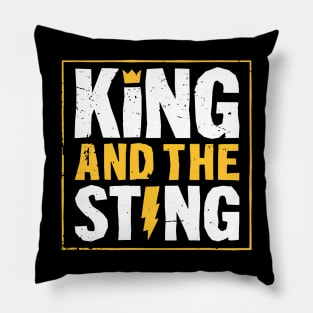 King And The Sting Pillow