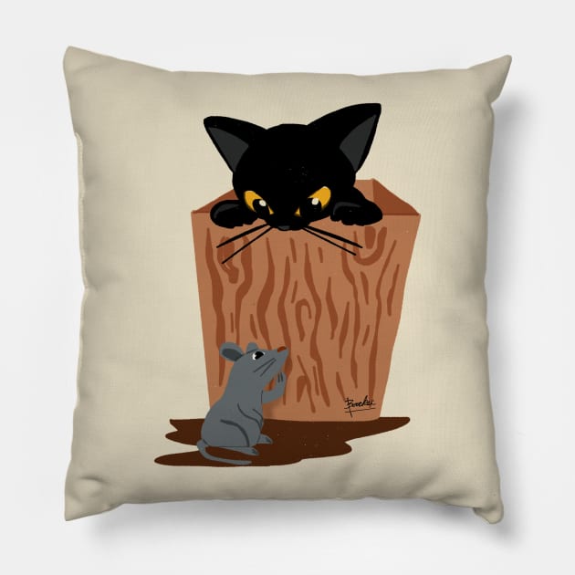 Hide-and-seek Pillow by BATKEI