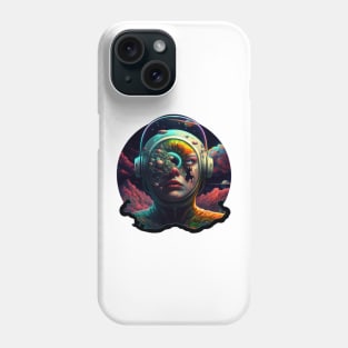 Astronaut|Trippy|Dark| Phone Case