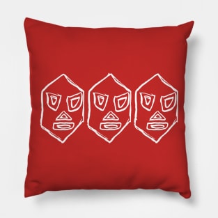 Tres Luchas Pillow