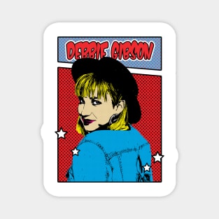 Debbie Gibson 90s Pop Art Comic Style Magnet