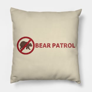 Bear Patrol Pillow