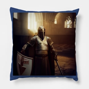 Knights Templar in The Holy Land Pillow