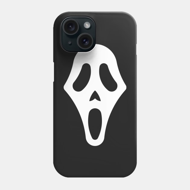 Halloween Spooky Ghost Face Phone Case by FaelynArt