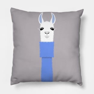 LLAMA IN INDIGO Pillow