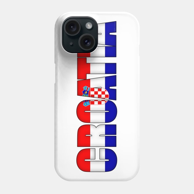 Croatia Phone Case by SeattleDesignCompany