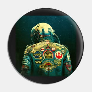 SPACE CADET Pin