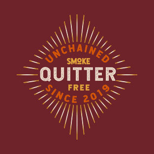 Nicotine Free Quitting Smoking Congrats 2019 Ex-Smoker Tee T-Shirt