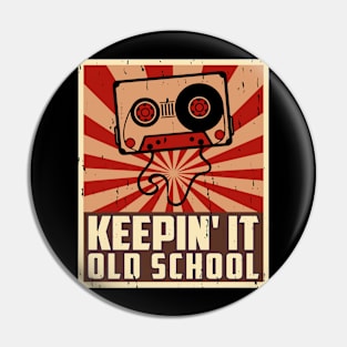 Keeping' It Old school T shirt For Women T-Shirt Pin