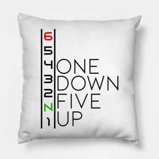 65432N1 One Down Five Up Pillow