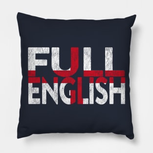 England Flag Funny Full English Pillow