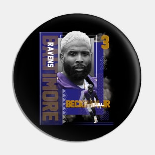 Baltimore Ravens Odell Beckham Jr 3 Pin