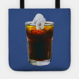 Polar Bear on Ice Tote