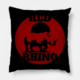 Red Rhino 2 Pillow