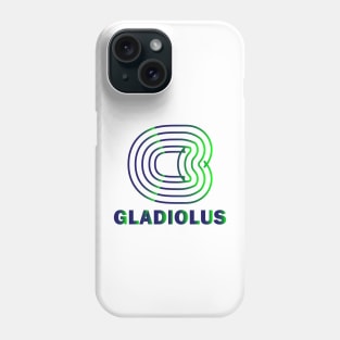 gladiolus painting Phone Case