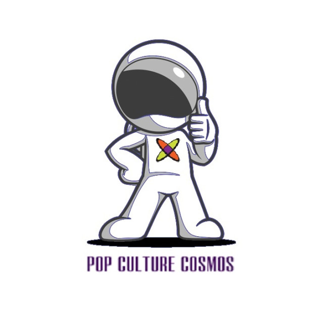 Pop Culture Cosmos Logo Front/Back Tee by Pop Culture Cosmos