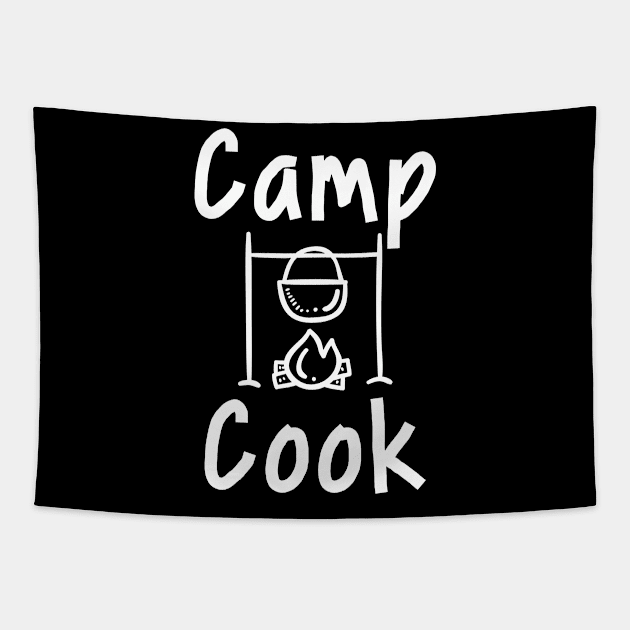 Camp Cook Tapestry by 4Craig