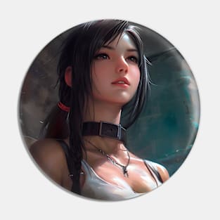 FF7 Rebirth Tifa Lockhart Pin