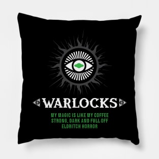 RPG Definition of WARLOCKS Pillow