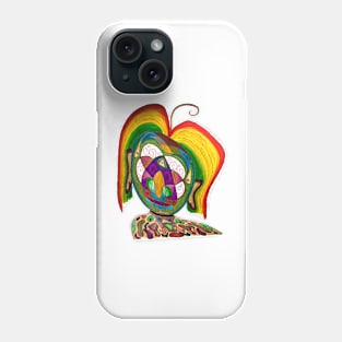 Girl with the Rainbow Hair Phone Case