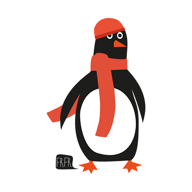 Winterpinguin by FrFr