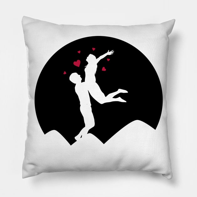 Valentines day - Love - Heart - Couple Pillow by Tesign2020