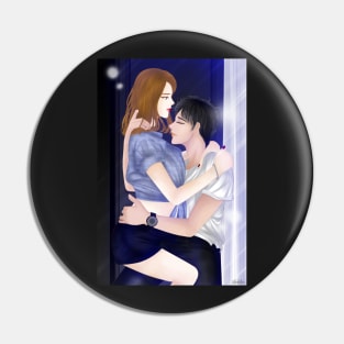 Couple (Blue) Pin