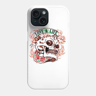 Love & Life by Grafixs©/ Miguel Heredia Phone Case