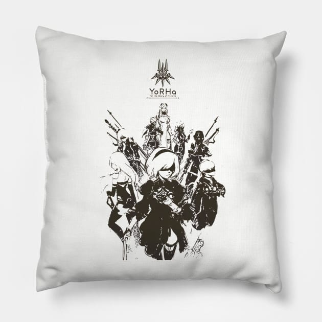 Glory to the Mankind Pillow by goomba1977