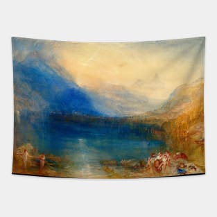 High Resolution William Turner The Lake of Zug 1843 Tapestry