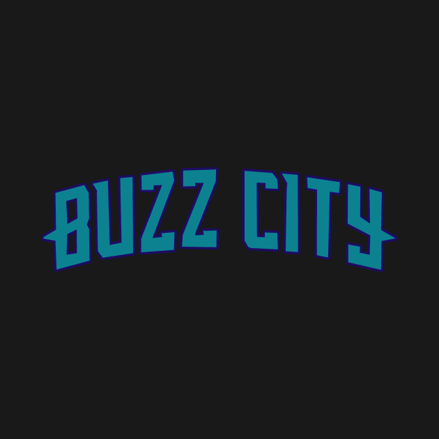 NBA Charlotte Hornets 'Buzz City' by xavierjfong