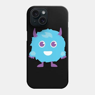 Halloween Blue Cartoon Monster Phone Case