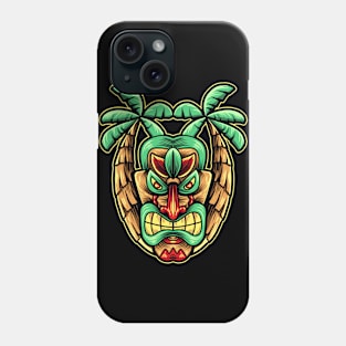 summer with tiki Phone Case