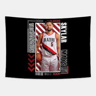 Skylar Mays Paper Poster Version 10 Tapestry