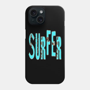 Surfer, Hello Summer Vintage Funny Surfer Riding Surf Surfing Lover Gifts Phone Case