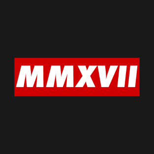 Class of MMXVII (2017) T-Shirt