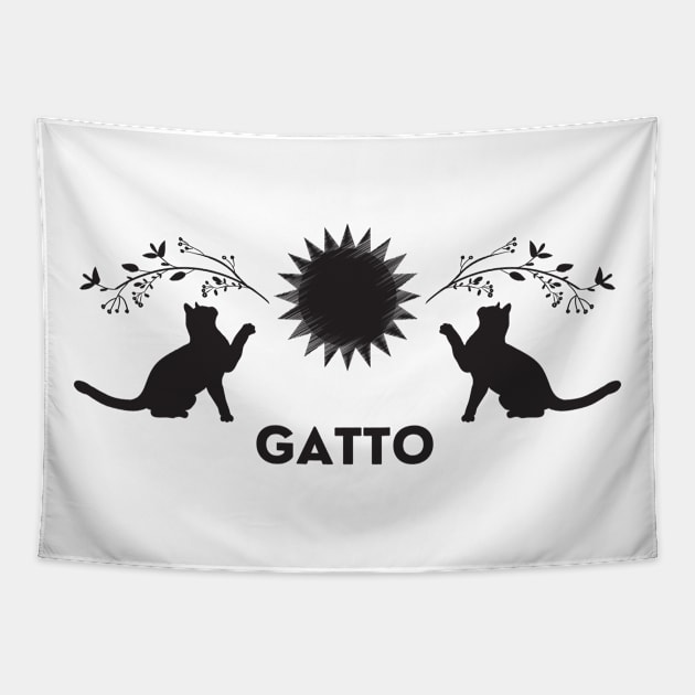 gatto Tapestry by perth shirts